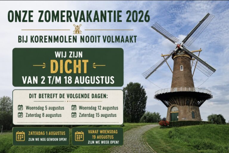 Zomervakantie 2026                           “We gaan er even tussenuit”